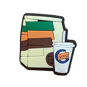 Burger King Meal Croc Charm